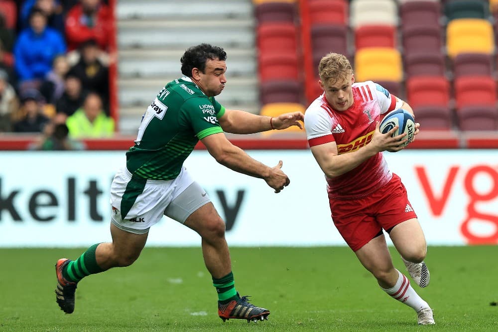 Louis Lynagh has been thrust straight into Italy's training squad. Photo: Getty Images