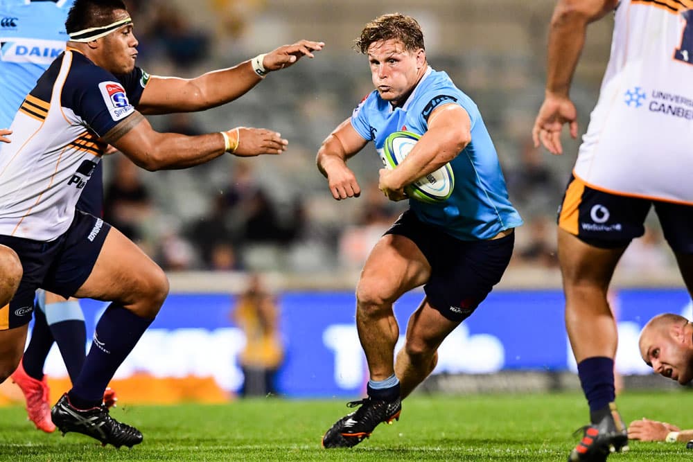 Michael Hooper was a beast for the Waratahs. Photo: RUGBY.com.au/Stuart Walmsley