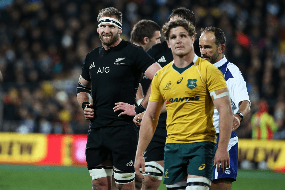 Unlikely friends, All Blacks and Wallabies skippers | Getty Images