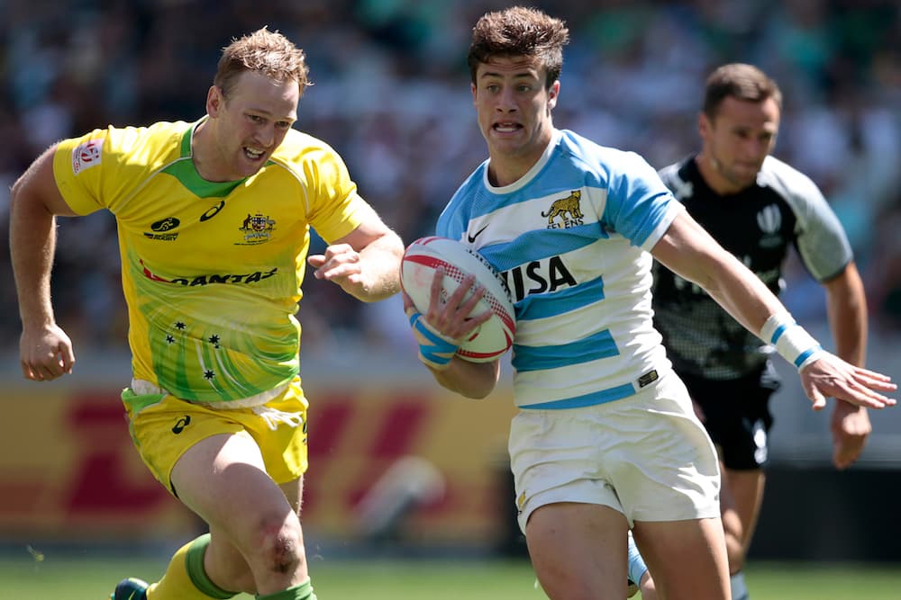 Argentina ended Australia's second day with 21-17 win. Photo: AFP