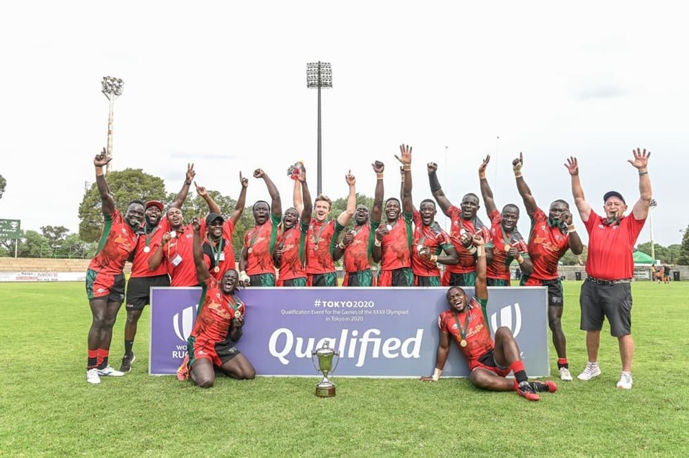 Kenya have qualified for the Tokyo Olympics. Photo: World Rugby