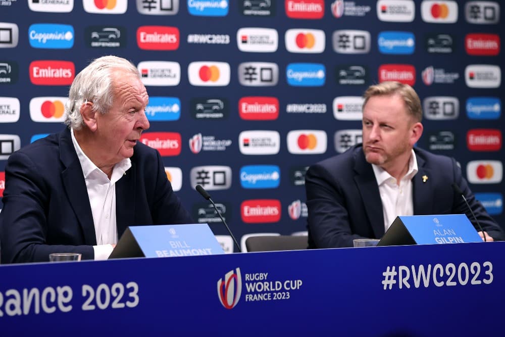 World Rugby has conceded the draw for Rugby World Cup 2023 was too early. Photo: Getty Images