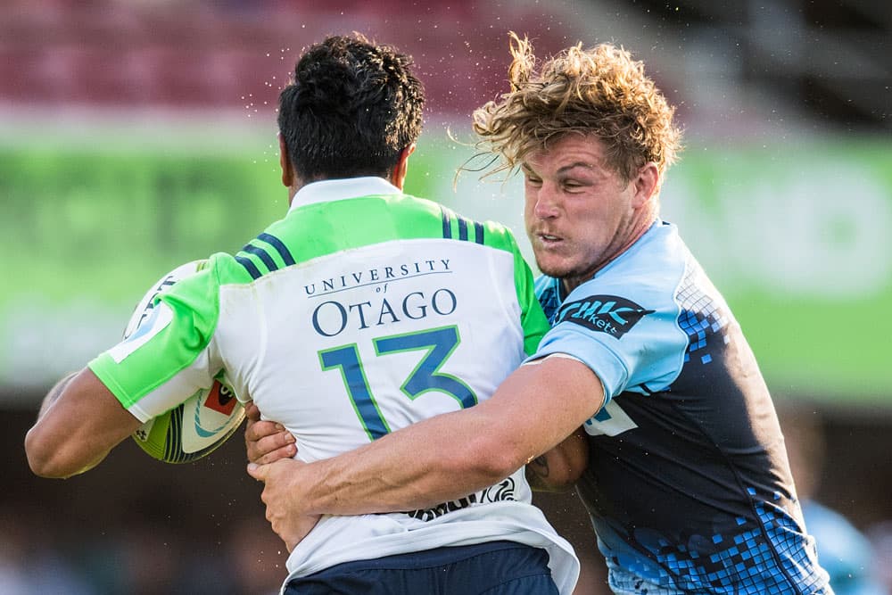 Michael Hooper led the way against the Highlanders. Photo: RUGBY.com.au/Stuart Walmsley