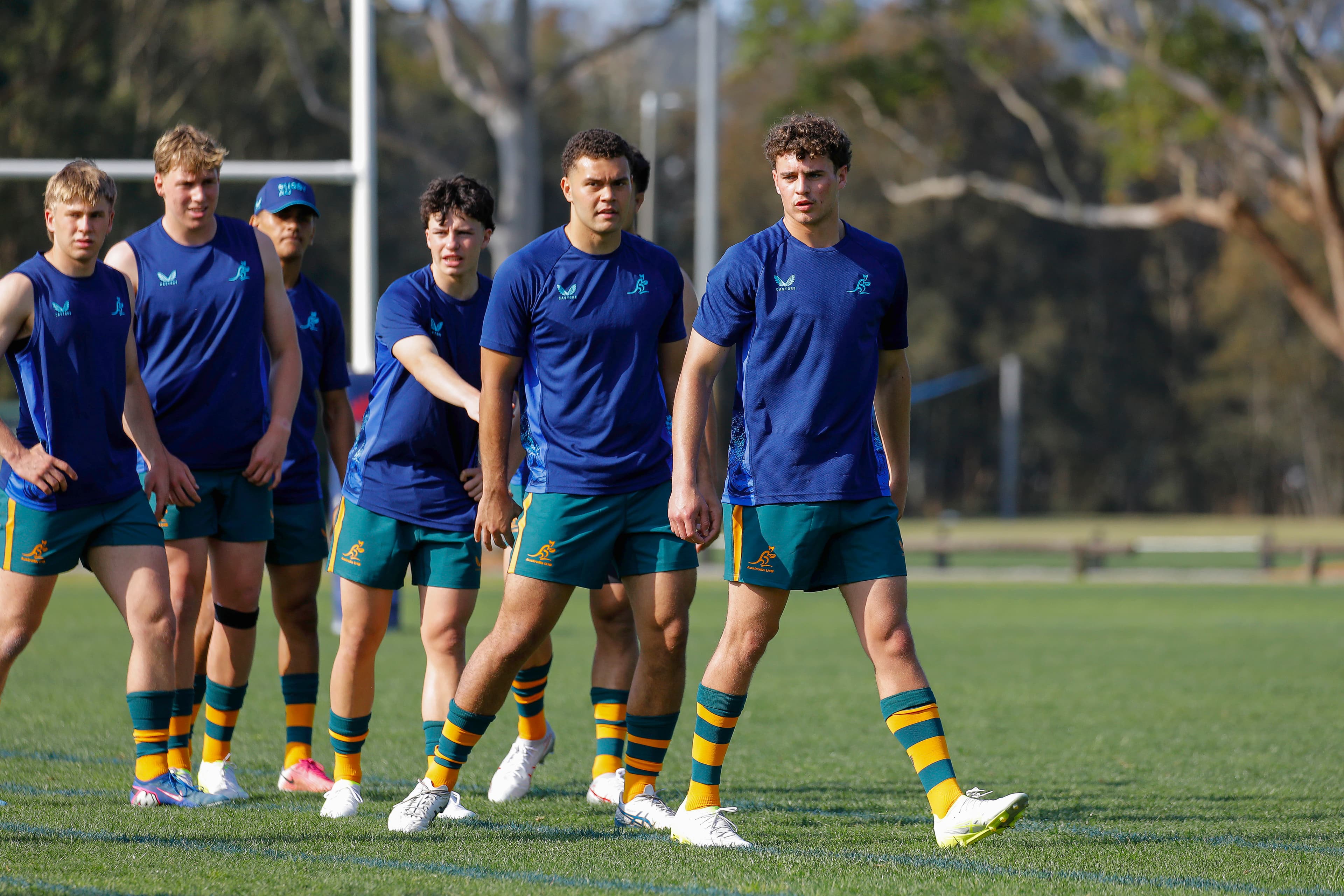 The Australia U18s kick off their campaign against Australian Schoolboys on Friday. Photo: Karen Watson