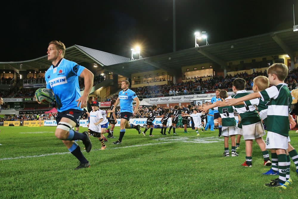 Michael Hooper running out at Brookvale Oval this year. Photo: Getty Images