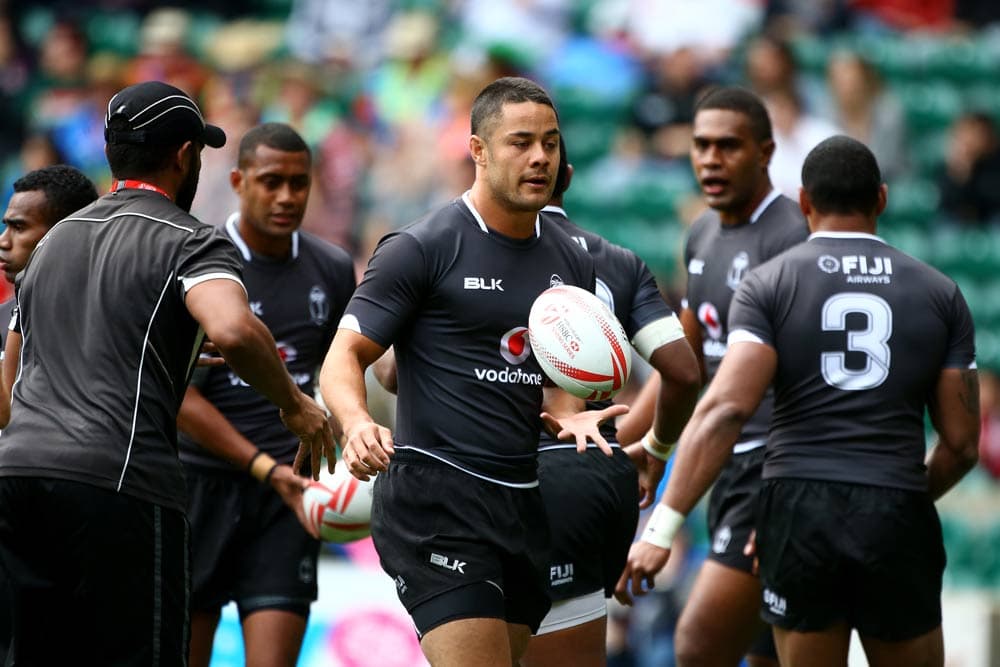 Jarryd Hayne pulled off an ankle tap. Photo: Getty Images