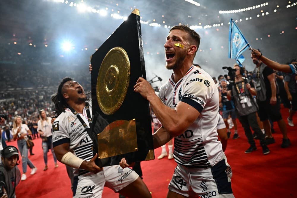 Wallabies hooker Brandon Paenga-Amosa has come off the bench to help Montpellier win the Top 14 title as they outplayed Castres to win the final 29-10. Photo: AFP