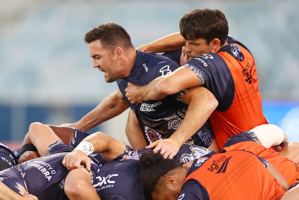 Cadeyrn Neville backs the Brumbies depth as they build through the trials. Photo: Getty Images