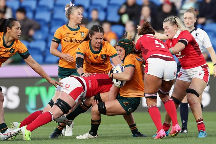 Emily Chancellor is cherishing her return to the Wallaroos squad. Photo: Getty Images