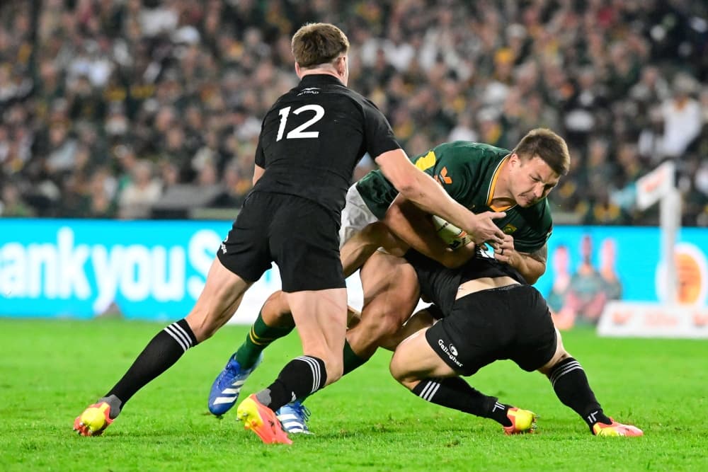 Andre Esterhuizen skippers a brand-new Springboks side to face the Wallabies. Photo: Getty Images