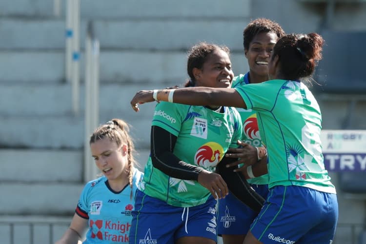 The Fijiana Drua have booked their spot in the final with a 20-17 win over the Waratahs. Photo: Getty Images