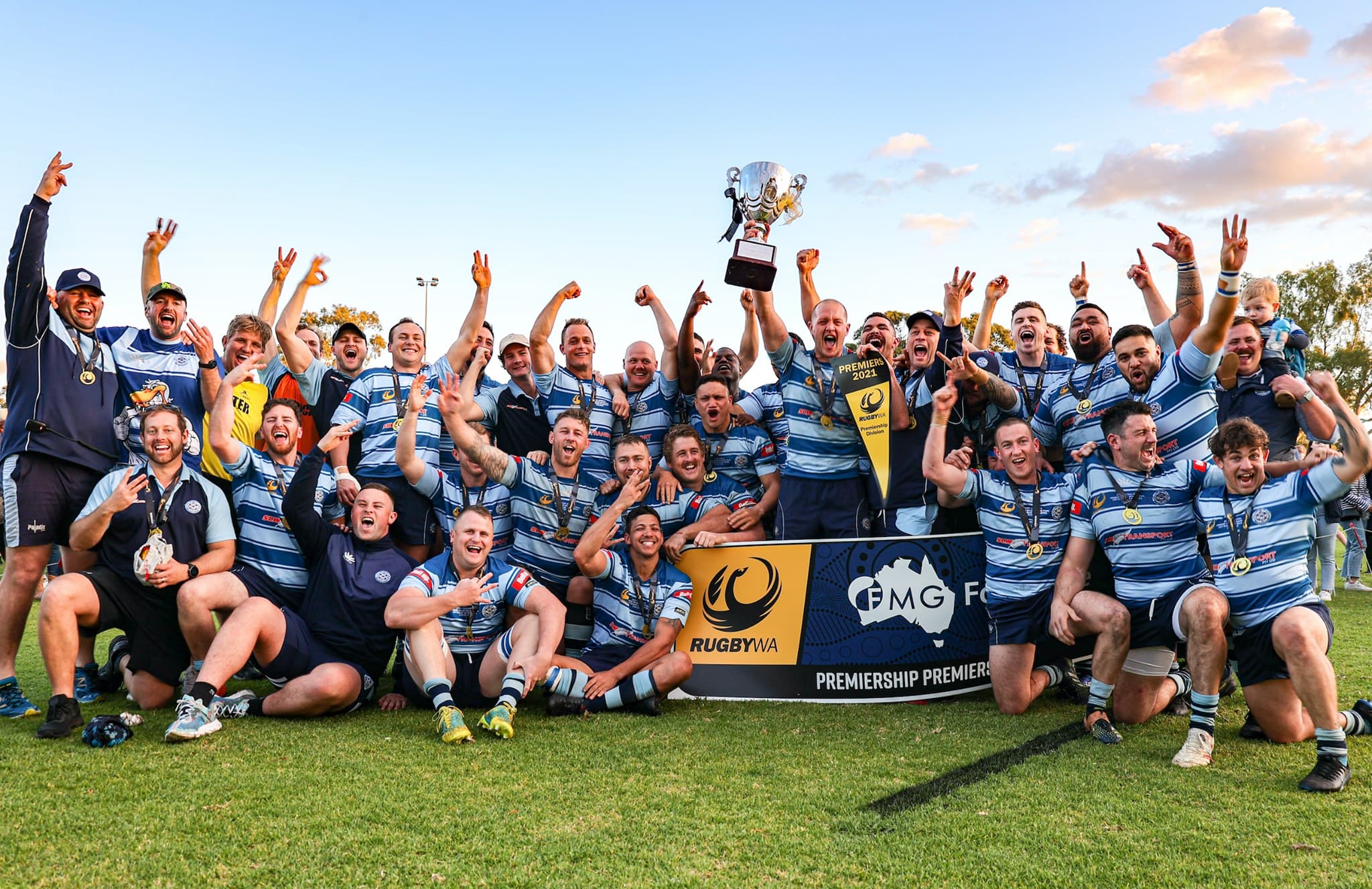 Cottesloe 2021 Winners (Credit: RugbyWA)