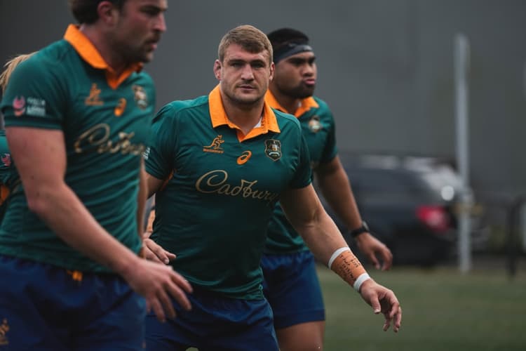 Nick Champion de Crespigny is itching to get his Wallabies debut. Photo: Julius Dimataga/RA Media