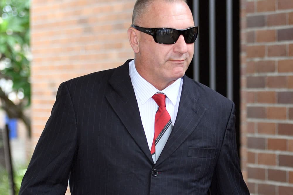 Adrian Gard's hearing continues. Photo: AFP