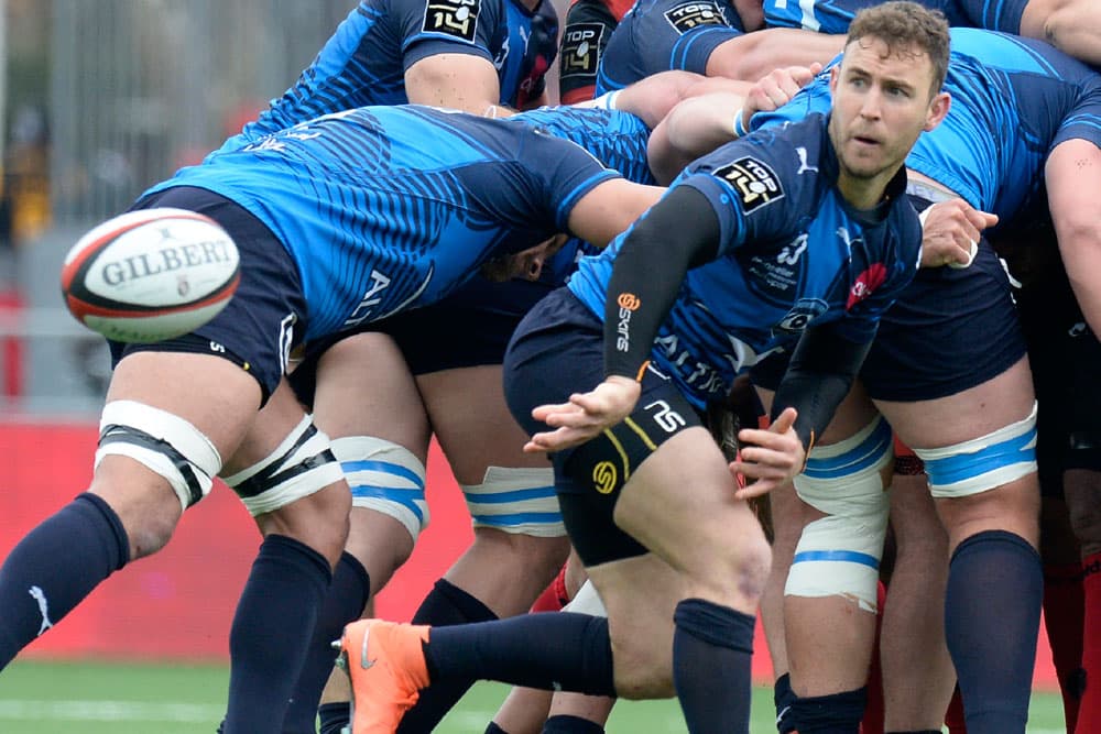 Nic White came on as a substitute for Montpellier. Photo: AFP