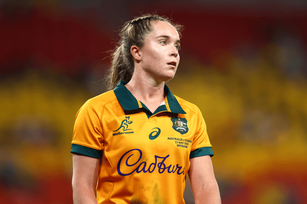 Tia Hinds is building her skillset in Wallaroos camp. Source: Getty