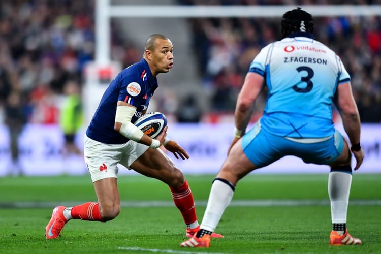 Gael Fickou captains the French squad against the All Blacks. Photo: Getty Images