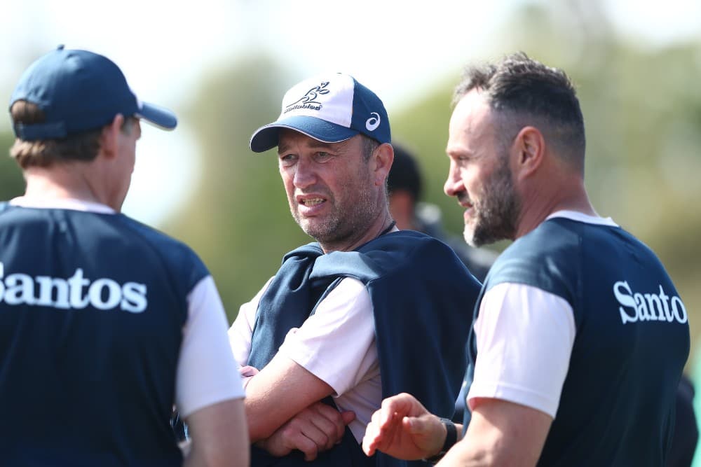 Pierre-Henry Broncan is looking for the Wallabies to embrace the maul. Photo: Getty Images