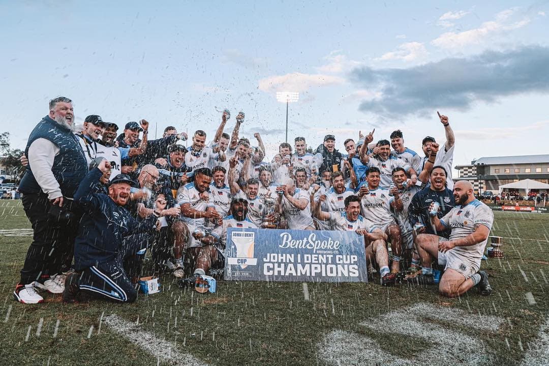 Queanbeyan are the 2022 John I Dent Cup champions! (Source: Brumbies Rugby)