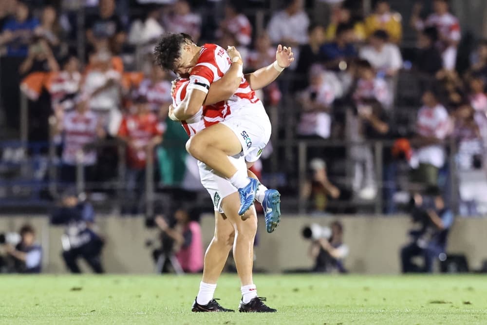 Japan have upset Italy to start the Nations Championship on fire. Photo: Getty Images