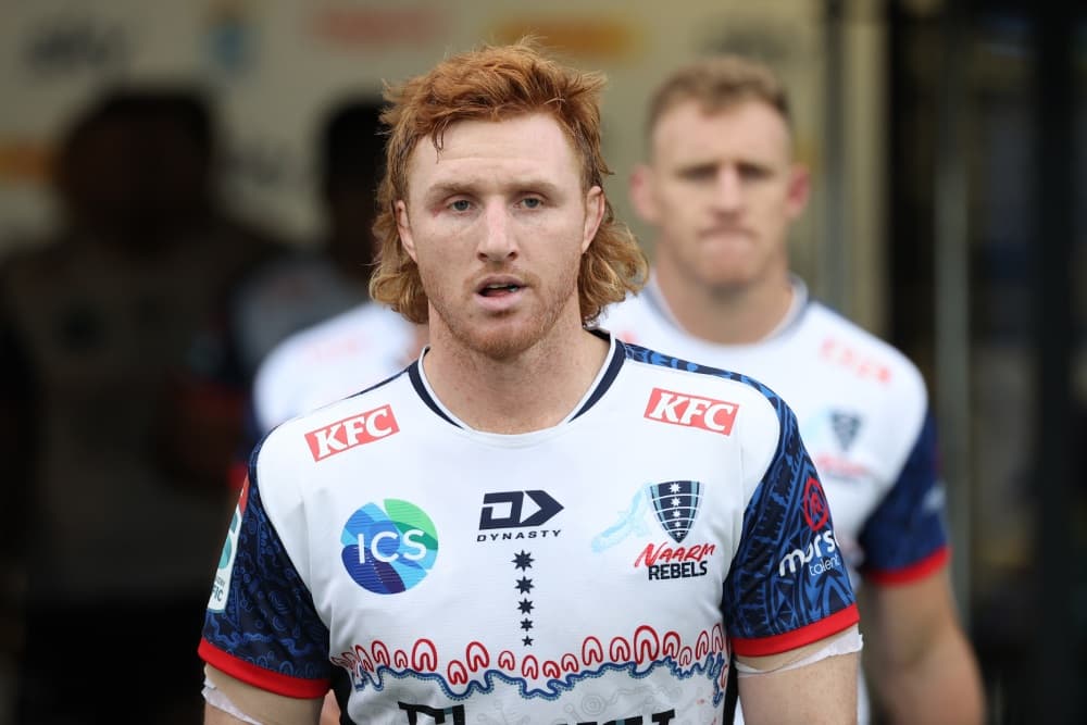 A worrying ankle injury to flanker Brad Wilkin compounded Easts’ dismay today. Photo: Getty Images