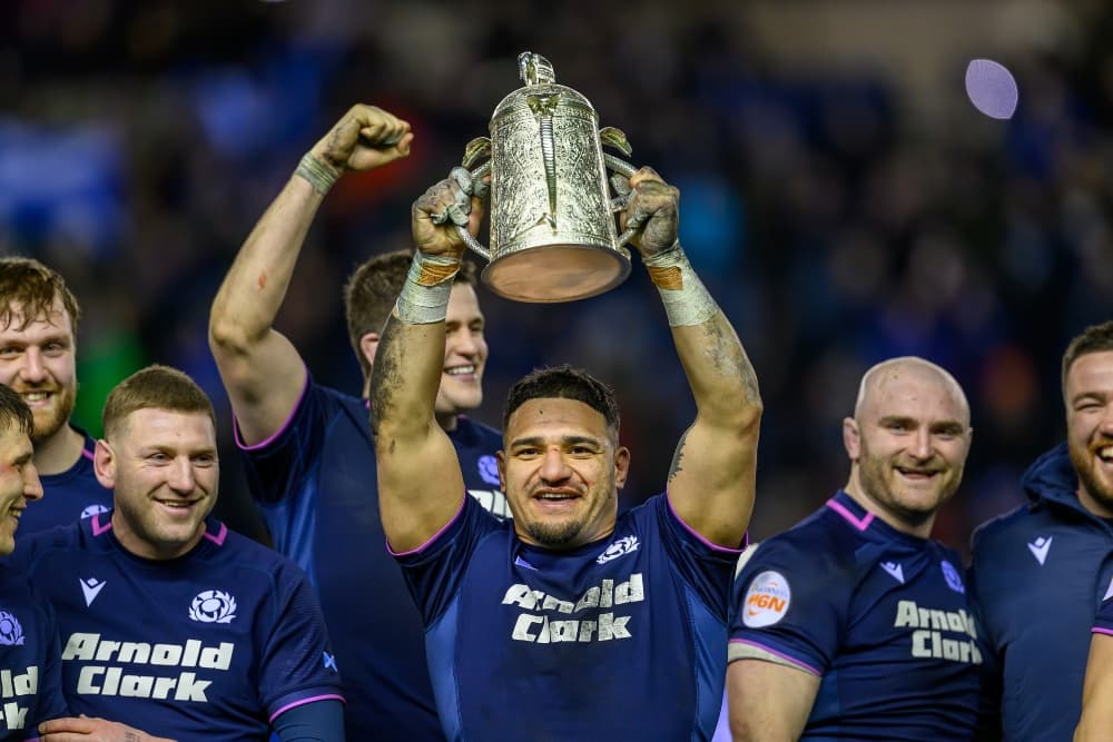 Scotland stunned England to end their unbeaten run. Photo: Getty Images