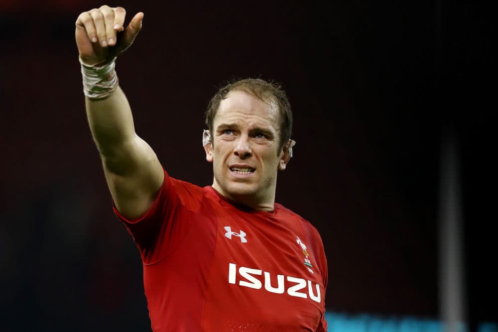 Wales captain Alun Wyn Jones, the world Test record-holder with 156 international caps, will make his 148th Wales appearance | Getty Images
