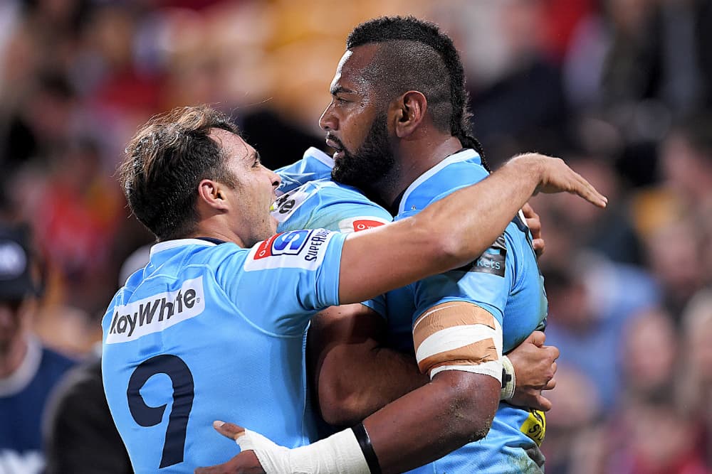 Taqele Naiyaravoro and the Waratahs had too much firepower for the Reds. Photo: Getty Images