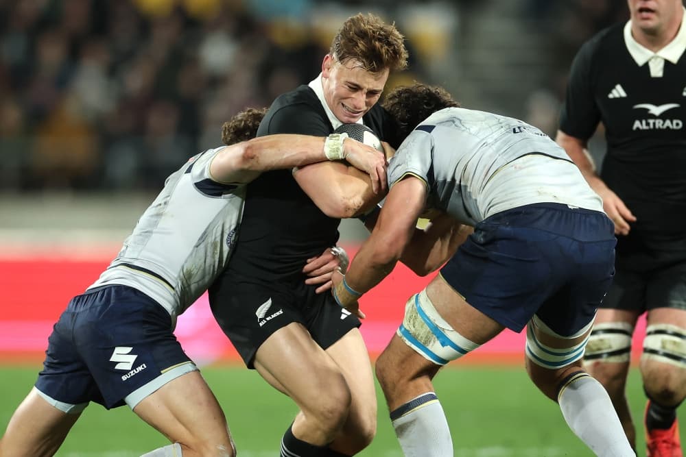 Ruben Love starts for the All Blacks against Ireland. Photo: Getty Images