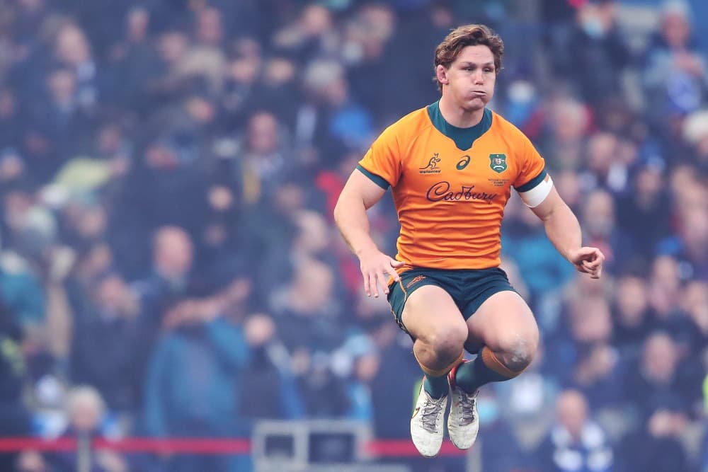 Wallabies legend Michael Hooper is looking to deliver the men's program their first Olympic medal. Photo: Getty Images