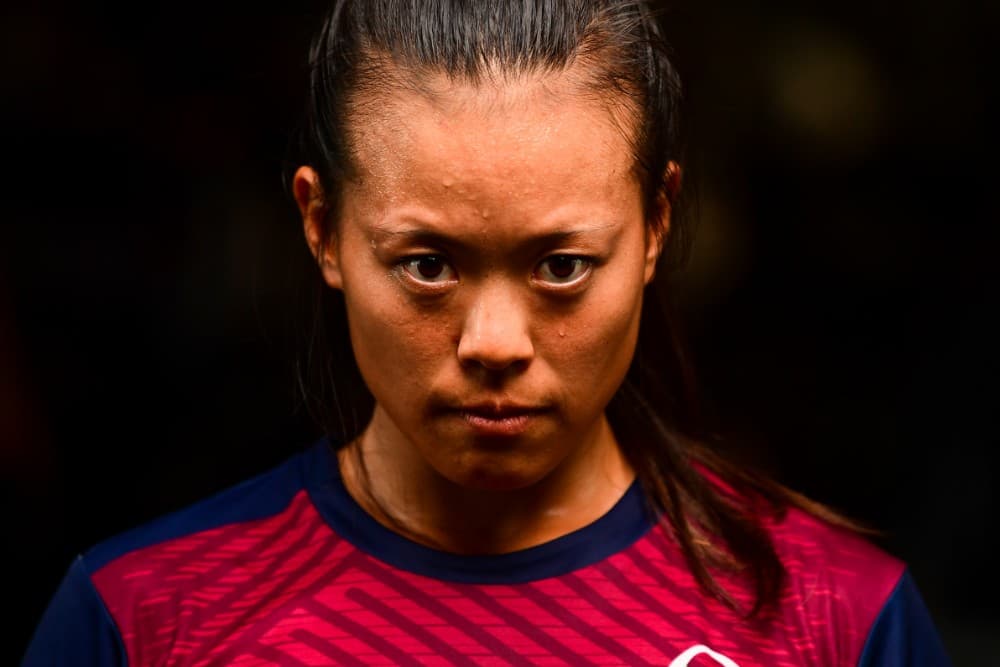Queensland Women's XV scrumhalf Asako Ono. Photo: Rugby AU Media/Stuart Walmsley