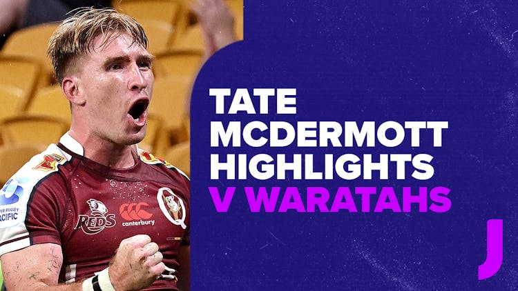 Tate McDermott’s performance v Waratahs | Round 1 | SRP 2024