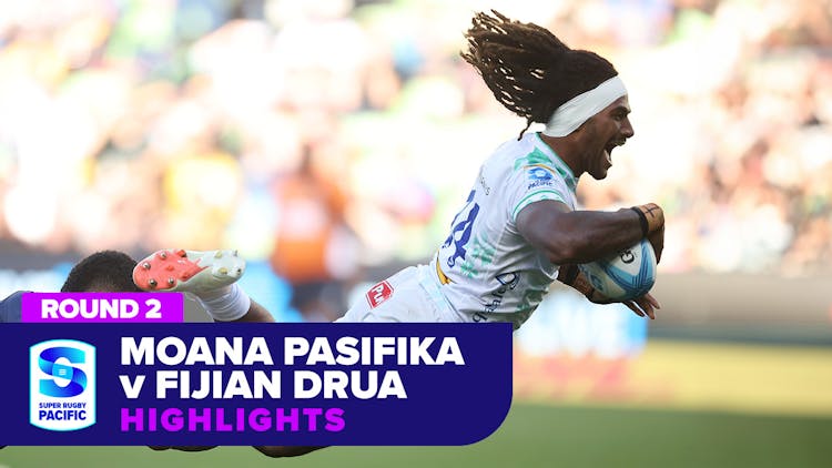Moana Pasifika v Fijian Drua Highlights | Round 2 | SRP 2024