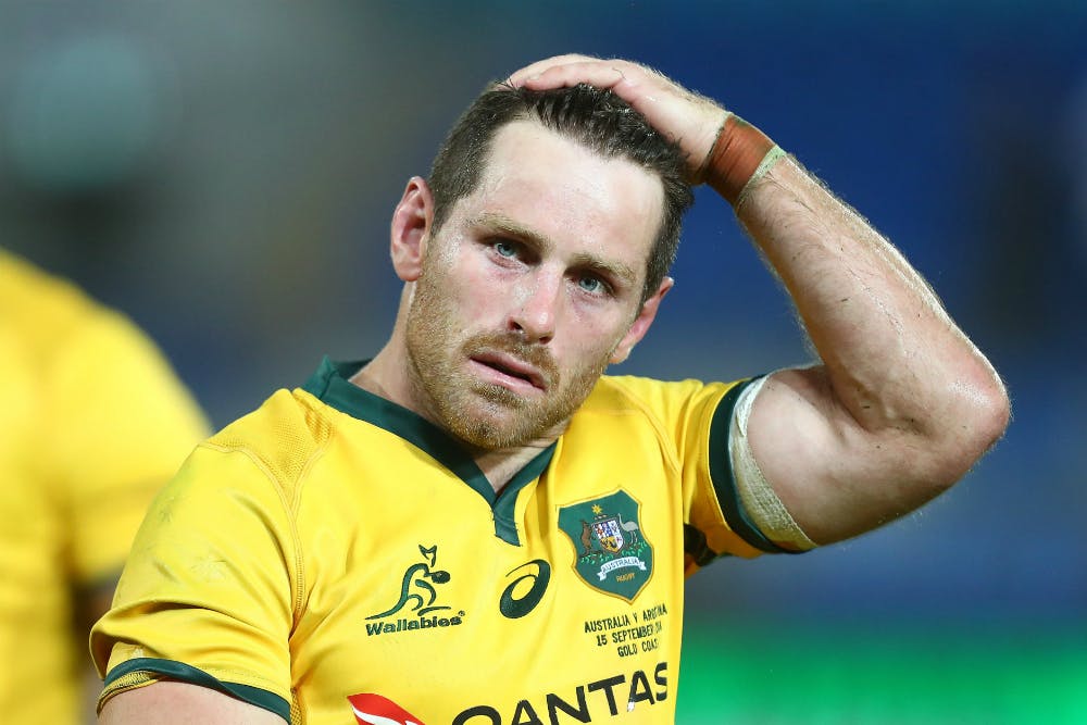 Bernard Foley after the Wallabies' loss to New Zealand in Auckland. Photo: Getty Images