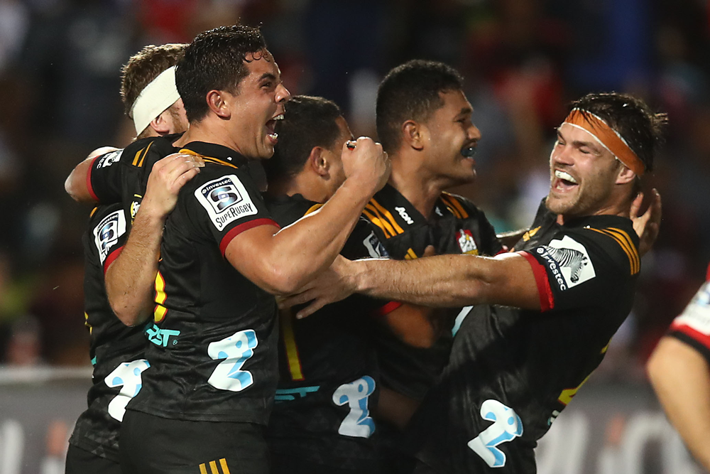 The Chiefs upset the Crusaders in Suva. Photo: Getty Images