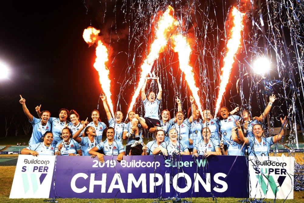Super W champions, NSW Waratahs women. Photo: Getty Images