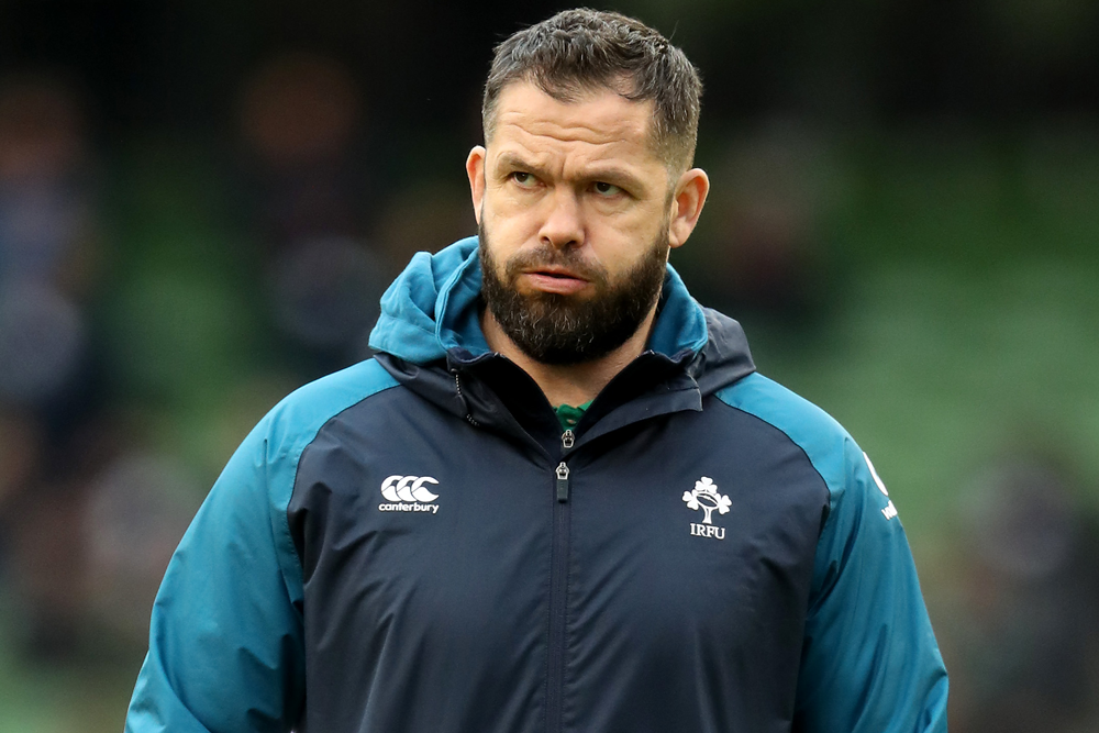 Andy Farrell has named his first Ireland squad. Photo: Getty IMages