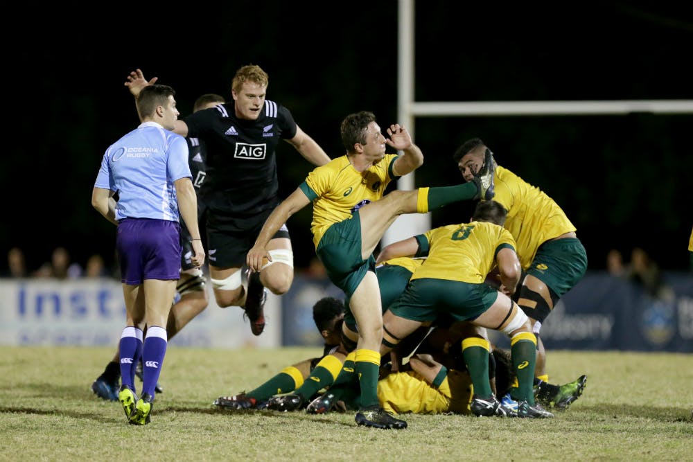 Harry Nucifora was one of Australia's better players at the Oceania U20s. Photo: Oceania Rugby
