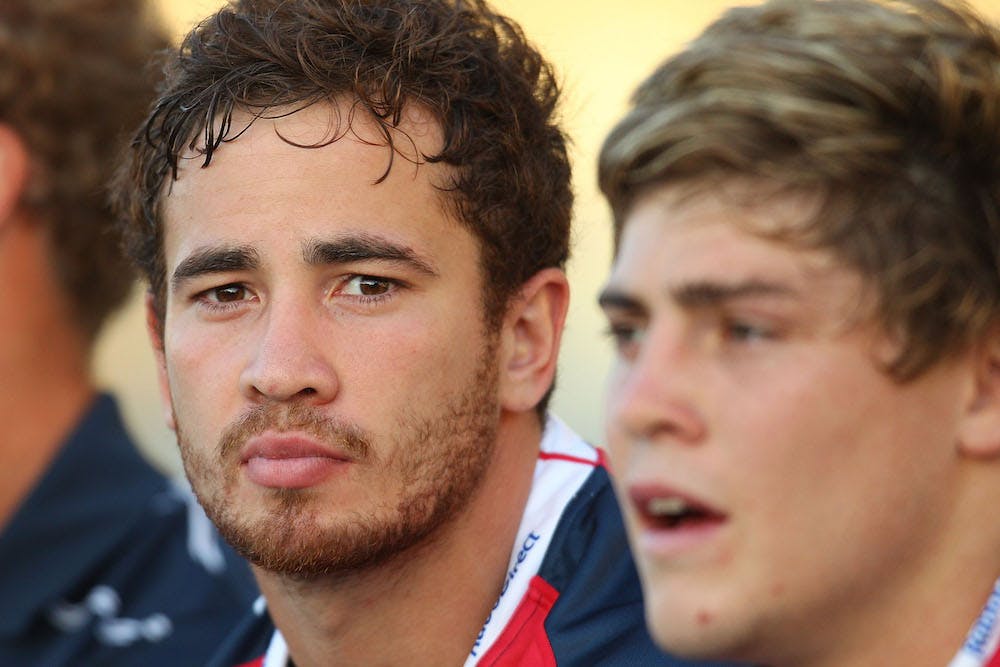 Way back when. Former Rebel Danny Cipriani alongside James O'Connor. Photo: Getty Images