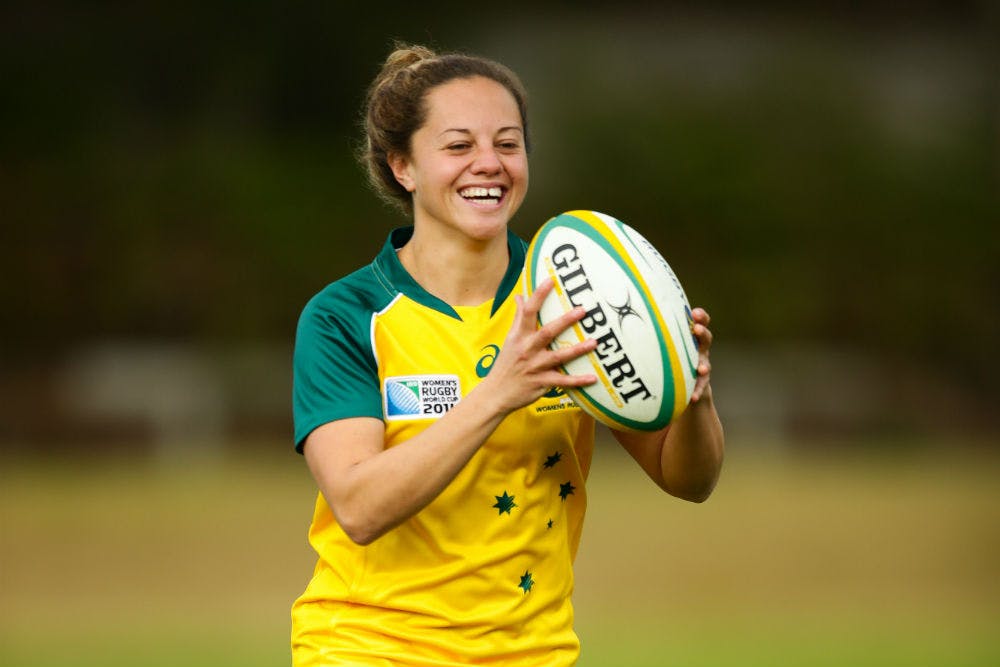 Cobie-Jane Morgan has represented the Wallaroos at two Rugby World Cups. Photo: ARU Media
