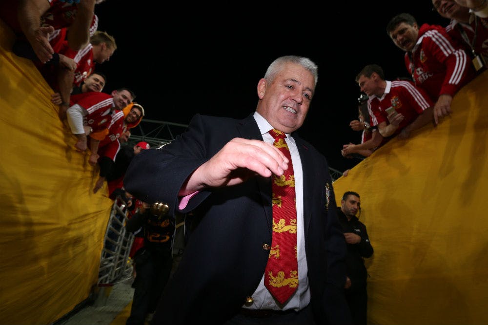 Warren Gatland led the British and Irish Lions to a series victory in Australia in 2013. Photo: Getty Images