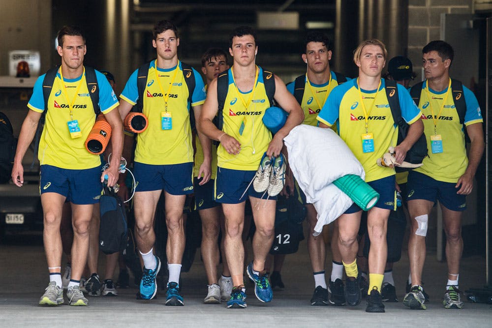The Men's sevens rookies will have more experience with them in Vegas. Photo: RUGBY.com.au/Stuart Walmsley