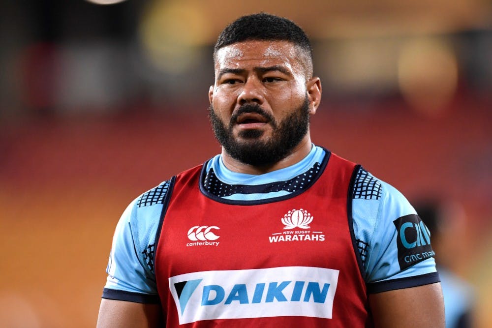 Tolu Latu has reportedly been charged with drink driving and will be investigated by Rugby Australia's Integrity Unit. Photo: Getty Images