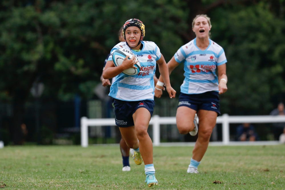 Waiaria Ellis could become the joint youngest ever Waratah on Saturday. Photo: Kaz Watson