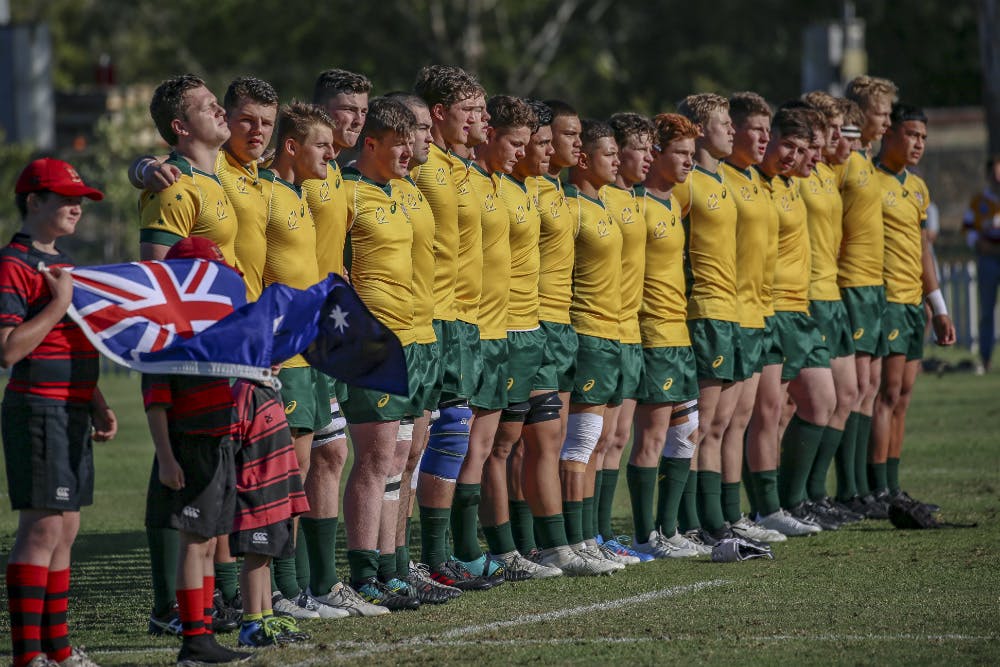The Australian Schools side which beat Tonga is unchanged for their clash with New Zealand at Ballymore. Photo: Brendan Hertel