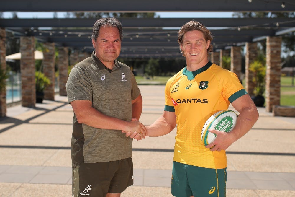 Dave Rennie believes Michael Hooper can dominate the Wallabies No.7 jersey. Photo: Getty Images