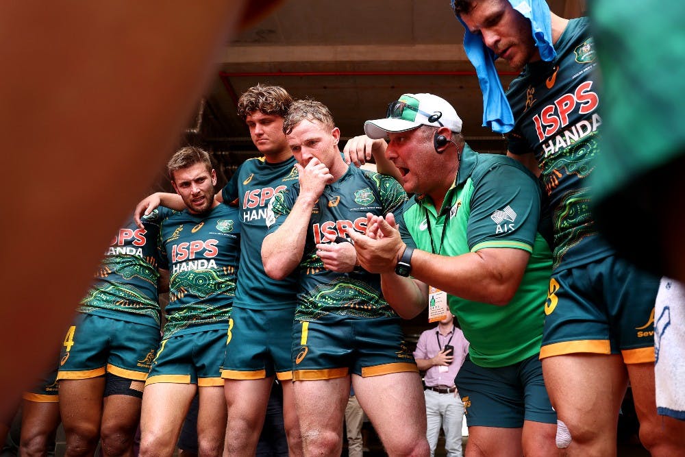 John Manenti believes the Aussies are in a good place to take on the new SVNS World Series. Photo: Getty Images