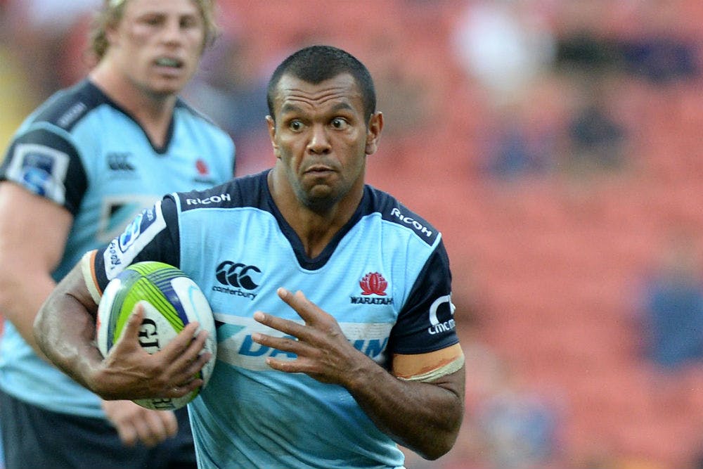 Kurtley Beale is in doubt for this weekend's clash with the Rebels. 