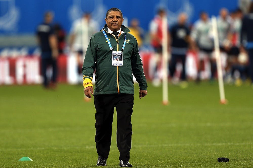 Alistair Coetzee will remain as Springboks coach. Photo: Getty Images.