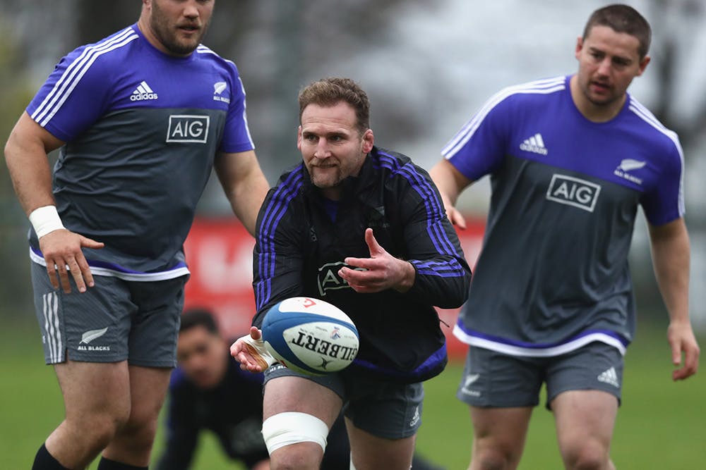 Kieran Read says a solid scrum will be needed to defeat France in Paris. Photo: Getty Images